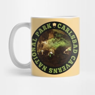 Carlsbad Caverns National Park circle Mug